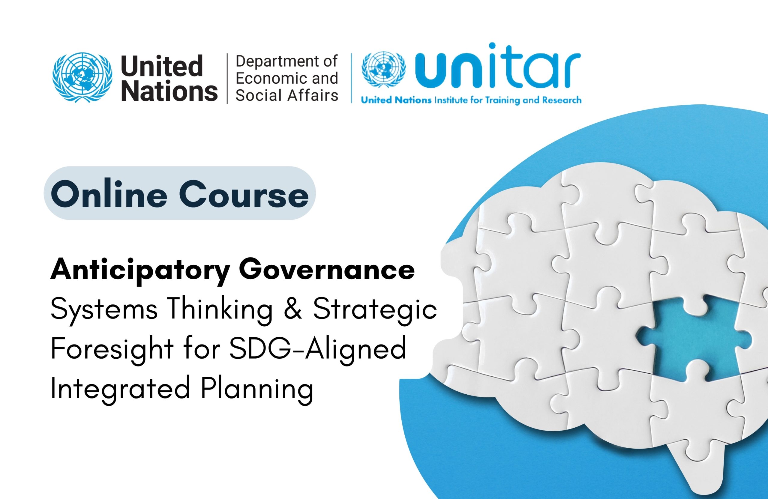 Anticipatory Governance: Systems Thinking & Strategic Foresight for SDG-Aligned Integrated Planning